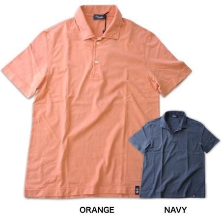 イタリア製 Drumohr 30GG ニットポロ ブルー ドルモア ドルモア ポロシャツ サイズL イタリア製 イタリア製 Drumohr 30GG