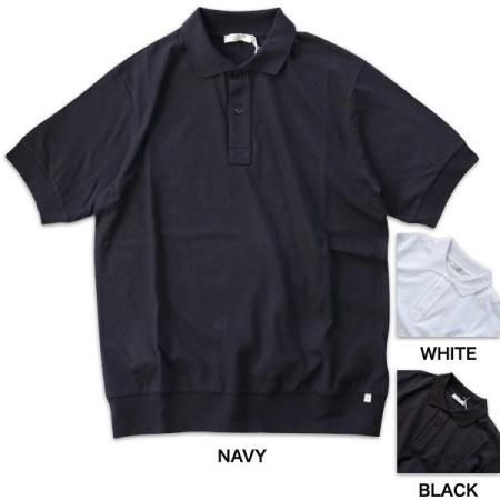 ANTICIPO NEBBIOLO POLO スムースコットンポロシャツ アンティチポ ANTICIPO メンズ コットン スムースジャージー