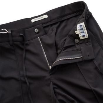 giab's ARCHIVIOマサッチョ44シルキージャージブラック 大トロな穿き