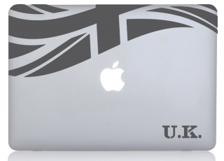 WOLFING б MacBook ƥå ȥƥå 󥷡 U.K. Flag ֥å