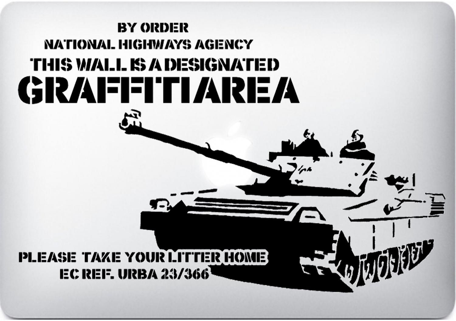 banksy 戦車　絵　バンクシー banksy 戦車絵バンクシー