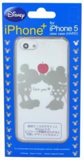iPhone5,5sѥꥢ Disney iPhone+ ǥˡեץ饹 Mickey&Minnie ߥåߥˡ