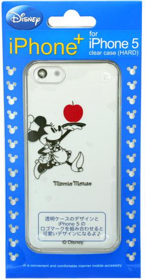 Iphone5 5s用クリアケース Disney Iphone ディズニーアイフォンプラス Minnie Mouse Iphone Macbook Ipad用やウォールステッカーの製作販売 Wolfing