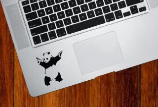 WOLFING б MacBook ƥå 󥷡 ȥƥå Banksy Х󥯥 The Shooting Panda ܡɥ ֥å