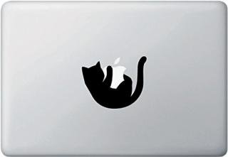 <img class='new_mark_img1' src='https://img.shop-pro.jp/img/new/icons12.gif' style='border:none;display:inline;margin:0px;padding:0px;width:auto;' />᡼бMacBookб ȥƥå Cat Hanging Off Apple