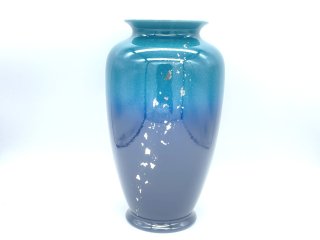 花瓶 九谷焼 深海 カメ型 8号