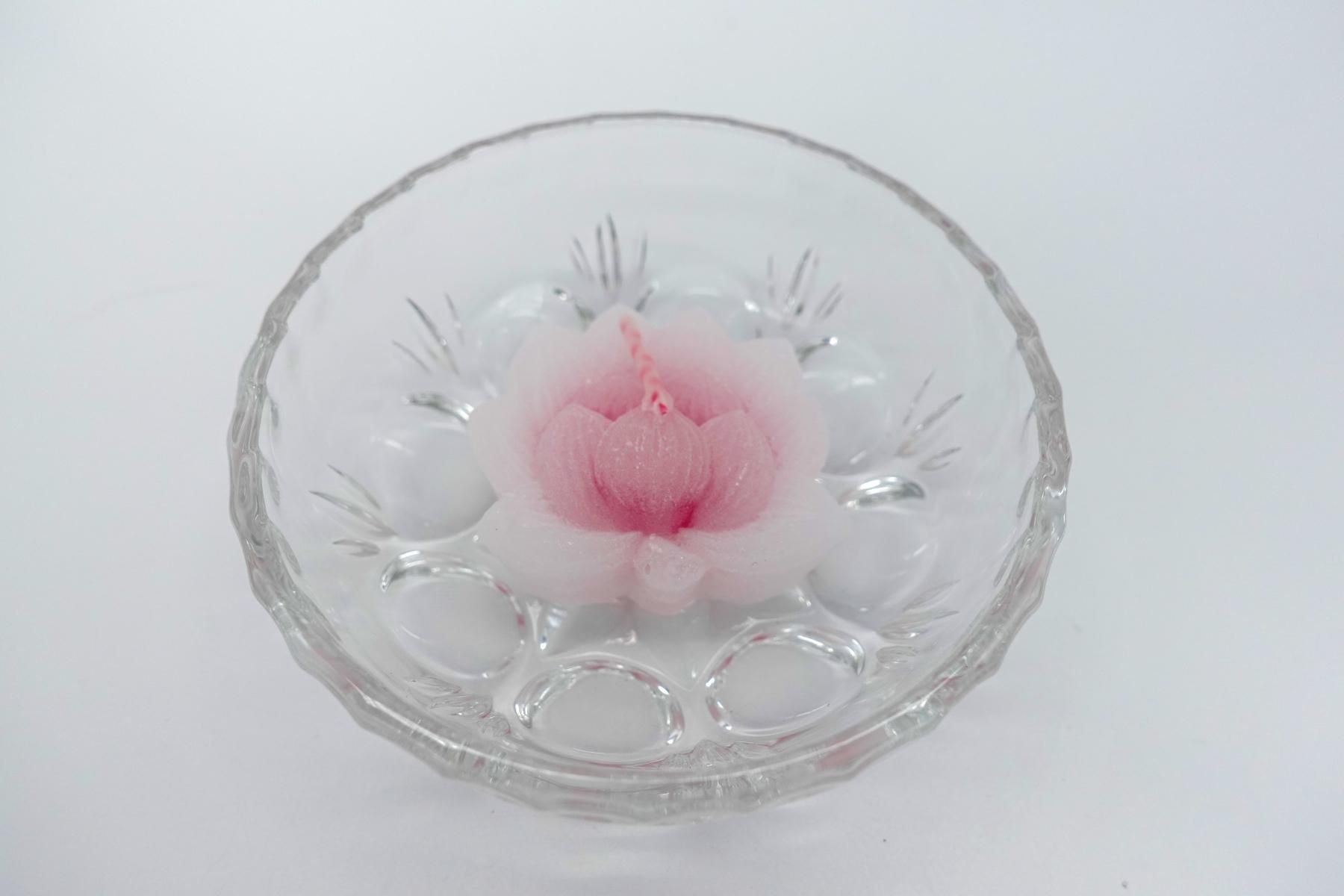 ペガサスキャンドル 進物蝋燭 浮蝋燭 蓮模様