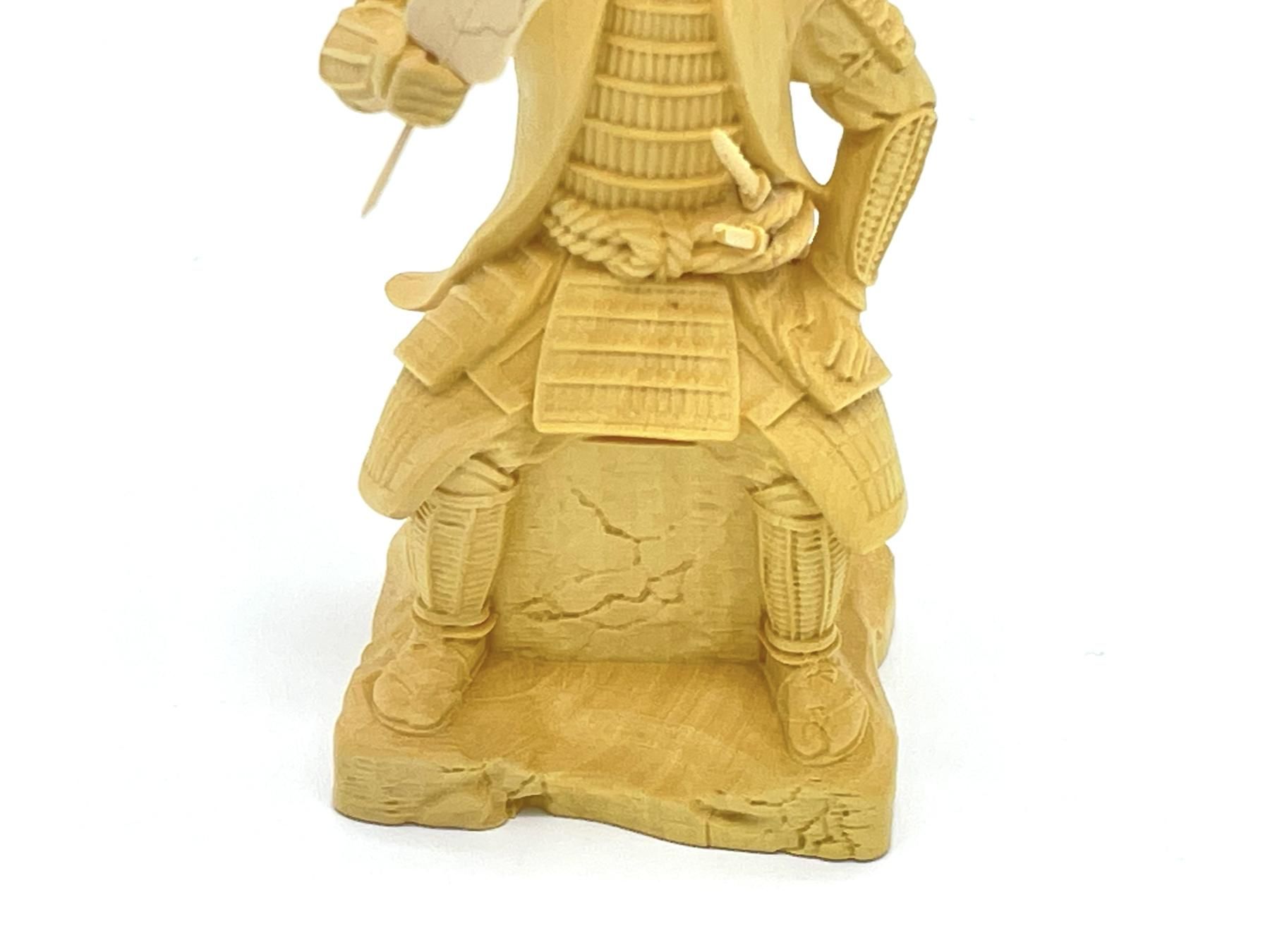 木製武将シリーズ 豊臣秀吉 柘植材 匠
