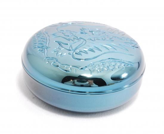 一品物】 香合 龍彫 チタン製ブルー - 仙台中居堂オンラインショップ