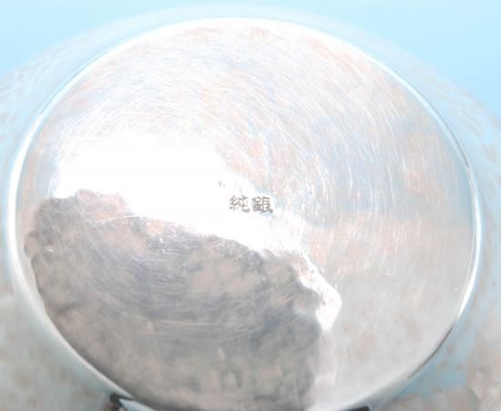 一品物】鉄鉢香炉 純銀製 槌目打ち仕上げ - 仙台中居堂オンラインショップ