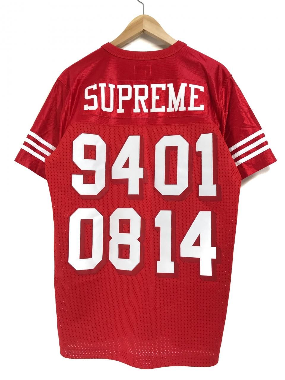 14ss Supreme Championship Football Top Red M シュプリーム チャンピオンシップ フットボールトップ 赤 レッド フットボールシャツ ユニフォーム Newjoke Online Store