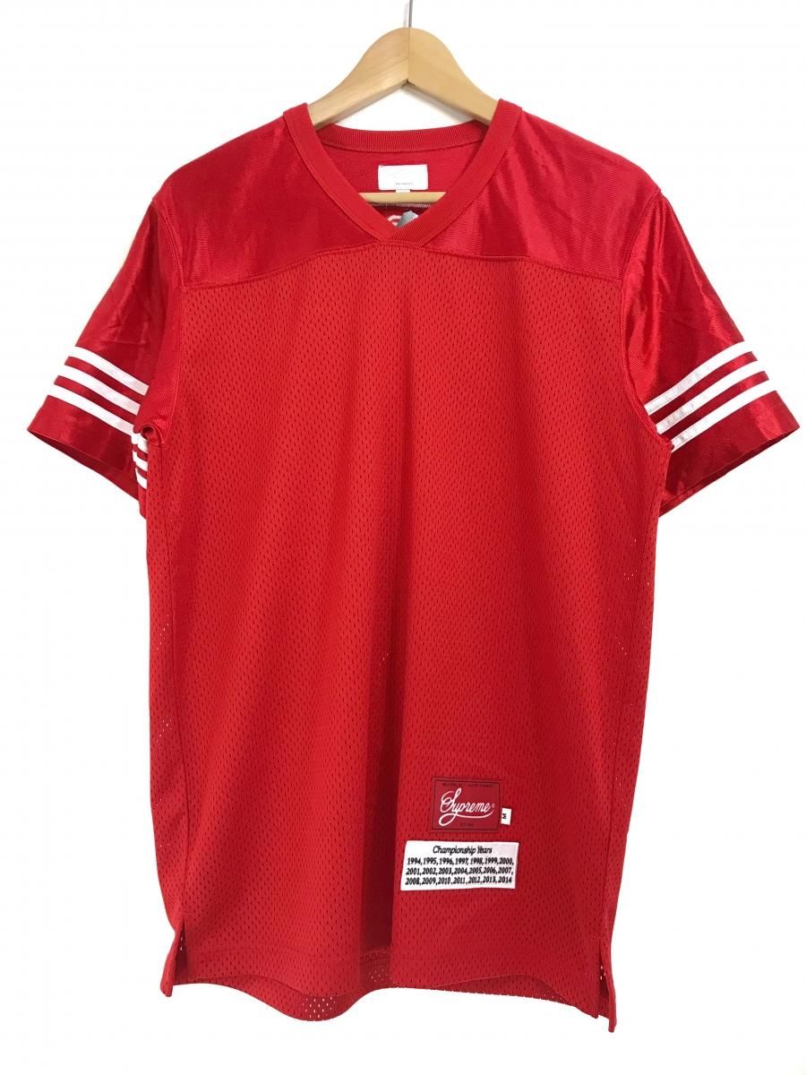 14SS SUPREME Championship Football Top (RED) M シュプリーム ...