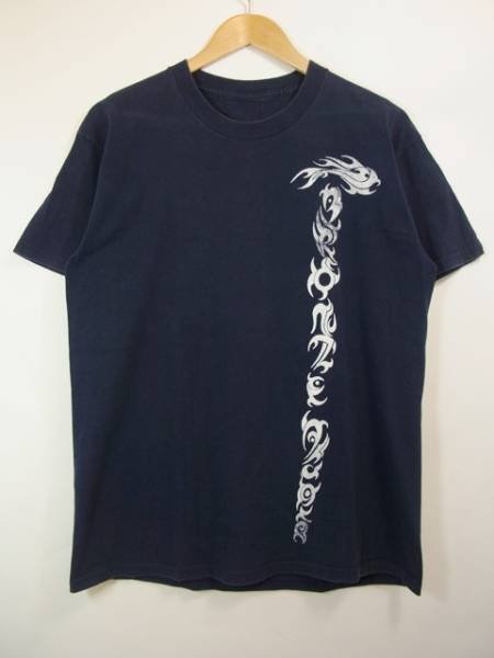 90sブロンズエイジBRONZE AGE半袖Tシャツ紺オールドスケート - NEWJOKE