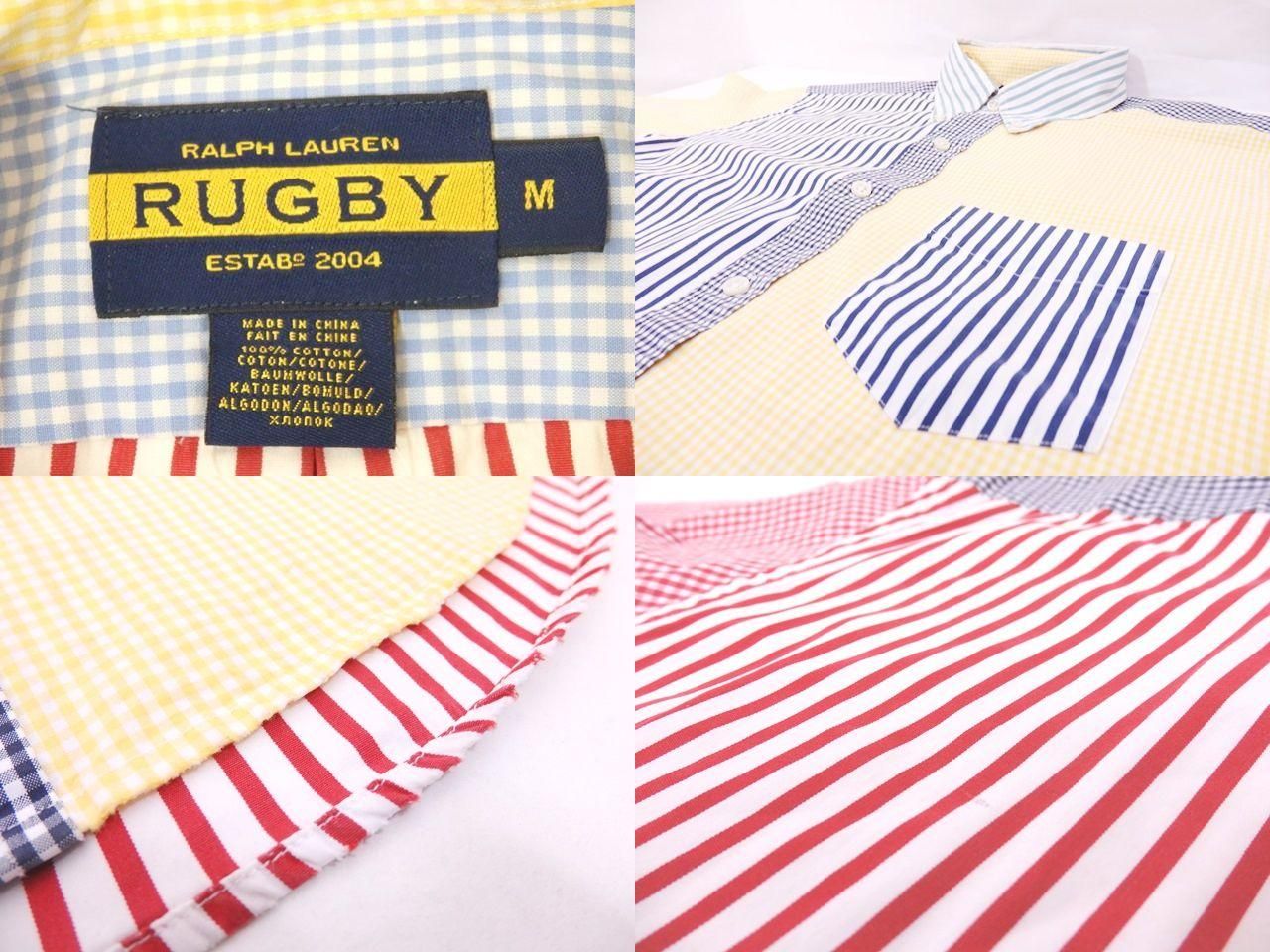RUGBY RL Cotton Crazy Pattern L/S Shirts M マルチカラー