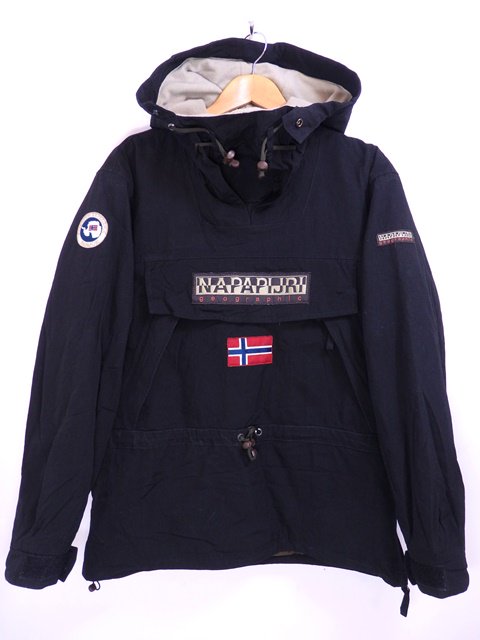 NAPAPIJRI SKIDOO Anorak Parka M相当 黒 ナパピリ アノラック パーカ ...