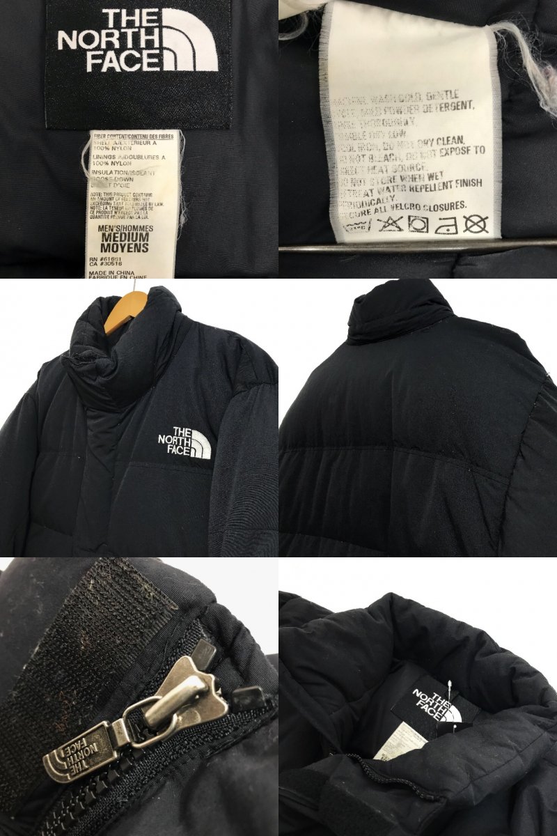 90's THE NORTH FACE BAFFIN JACKET M 黒 90s ノースフェイス バフィン ...