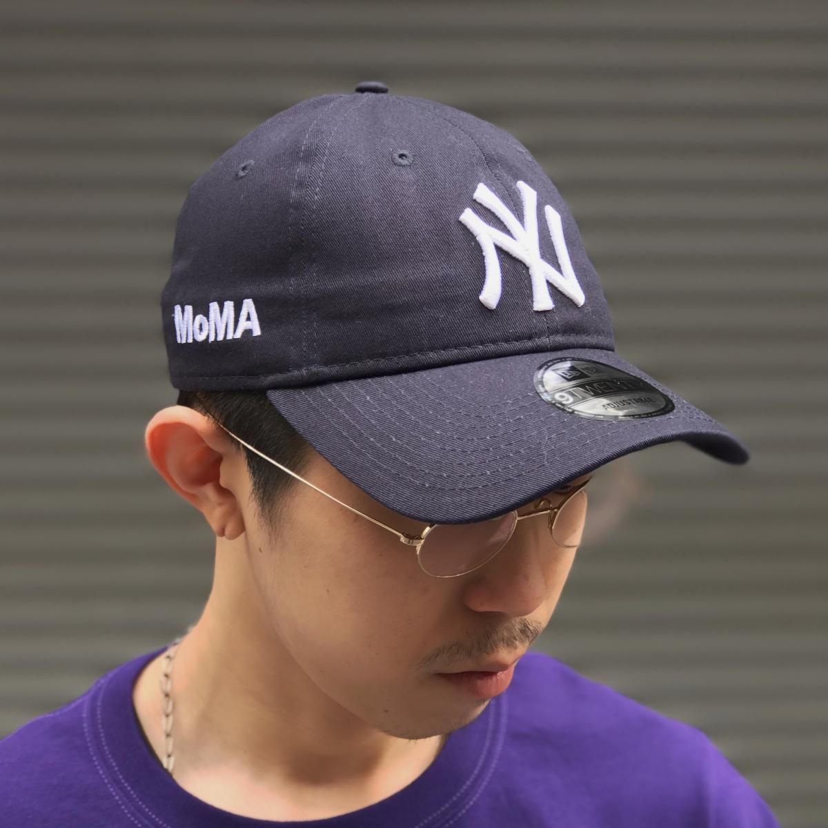 【新品＆匿名配送】MOMA×NewEra ヤンキース ニューエラ モマ ネイビー