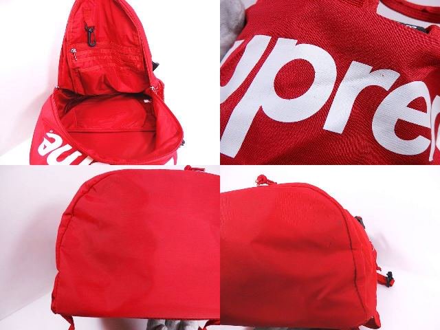 16SS SUPREME Tonal Backpack Box Logo Denier Cordura (RED) シュプリーム トーナル  バックパック ボックスロゴ コーデュラ - NEWJOKE ONLINE STORE