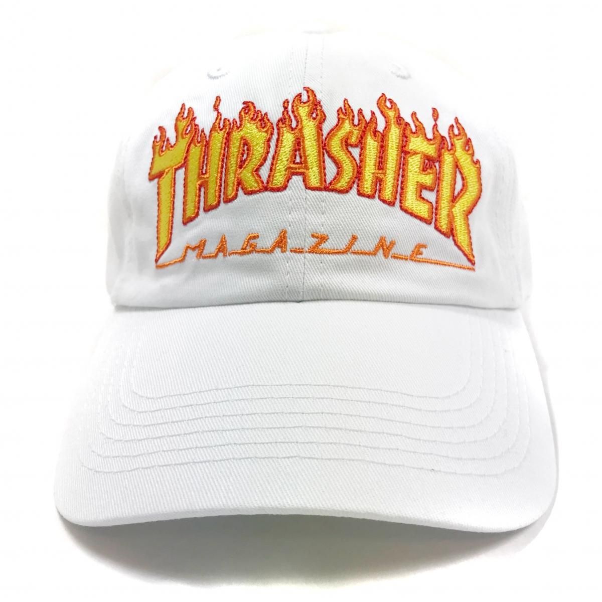 thrasher ヴィンテージ キャップ ファイヤーパターン スラッシャー
