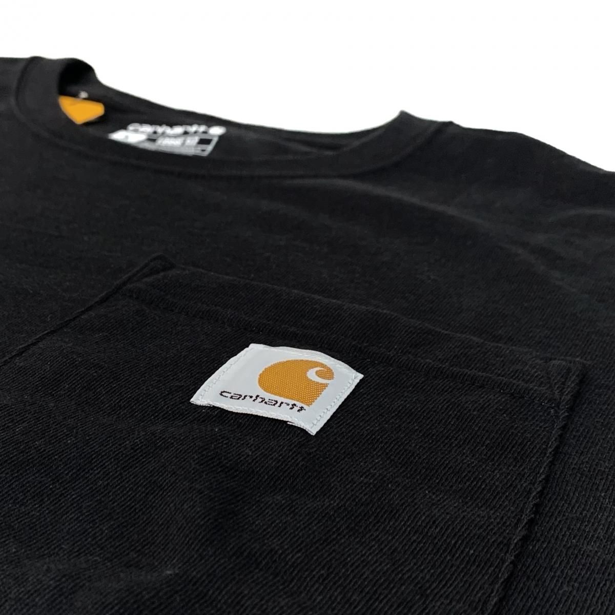 新品 US企画 Carhartt Pocket L/S Tee (BLACK) カーハート 新品 US企画 Carhartt Pocket L/S Tee (BLACK) カーハート