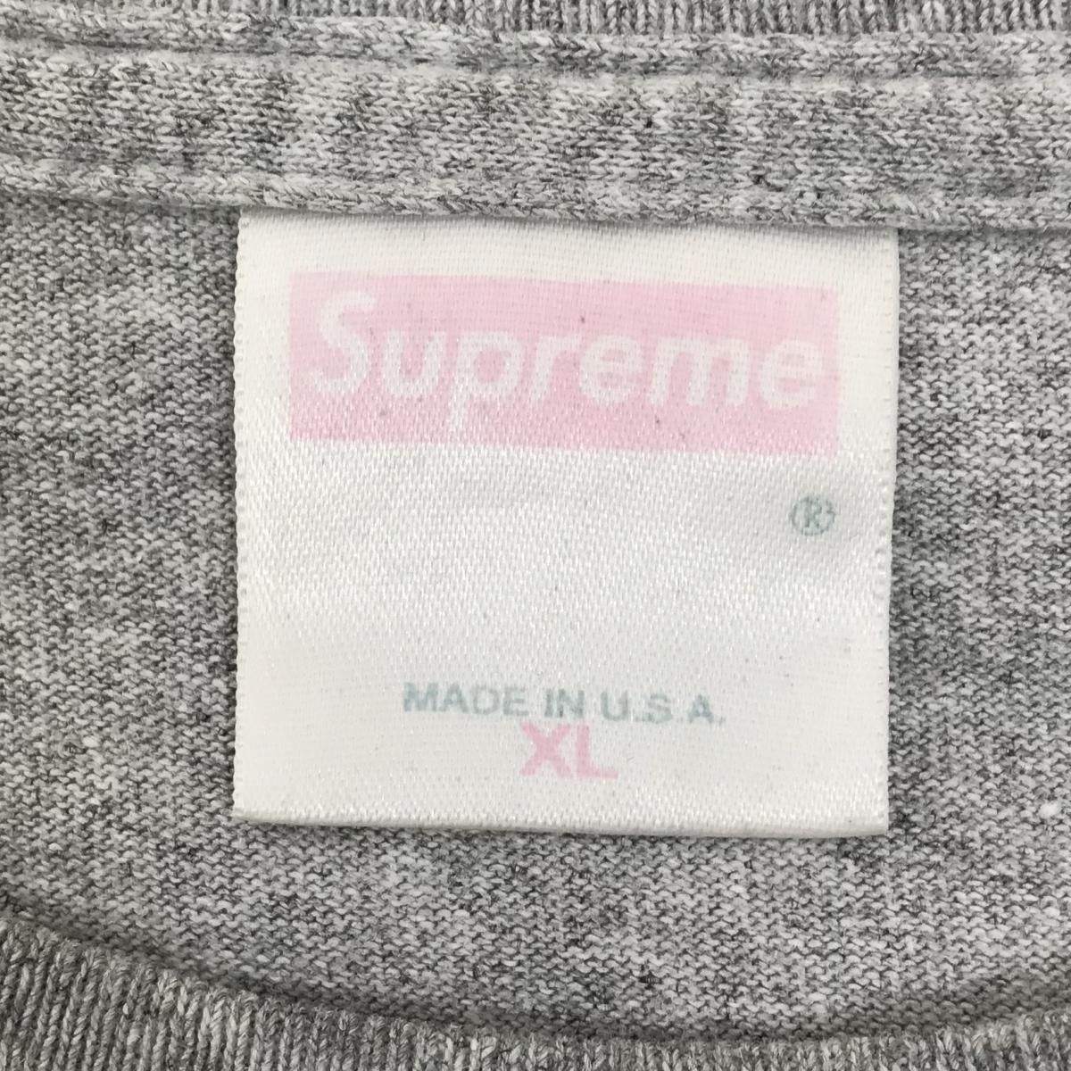 00SS SUPREME Gucci Box Logo S/S Tee (GREY) XL シュプリーム グッチ