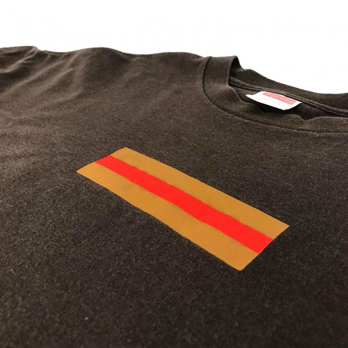 00SS SUPREME Gucci Box Logo S/S Tee (BROWN) XL シュプリーム グッチ