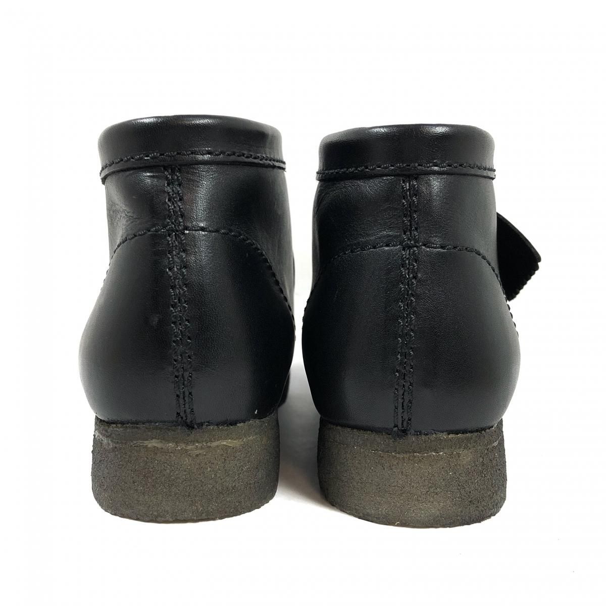新品 CLARKS WALLABEE BOOT (BLACK) クラークス ワラビー ブーツ 新品 CLARKS WALLABEE BOOT (BLACK) クラークス ワラビー ブーツ