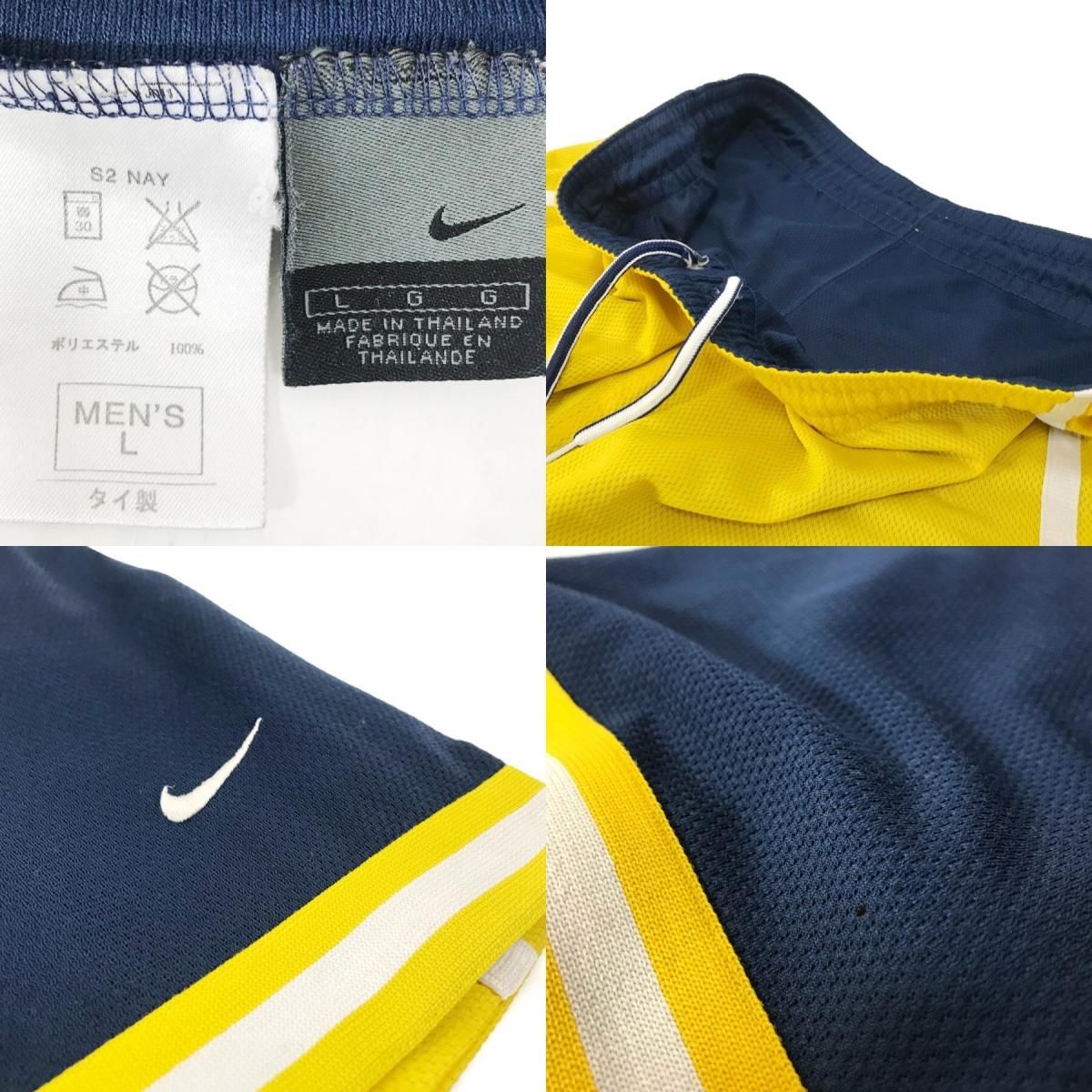 NIKE 刺繍スウッシュ チノパン 紺32 新品 日本未展開 - メルカリ