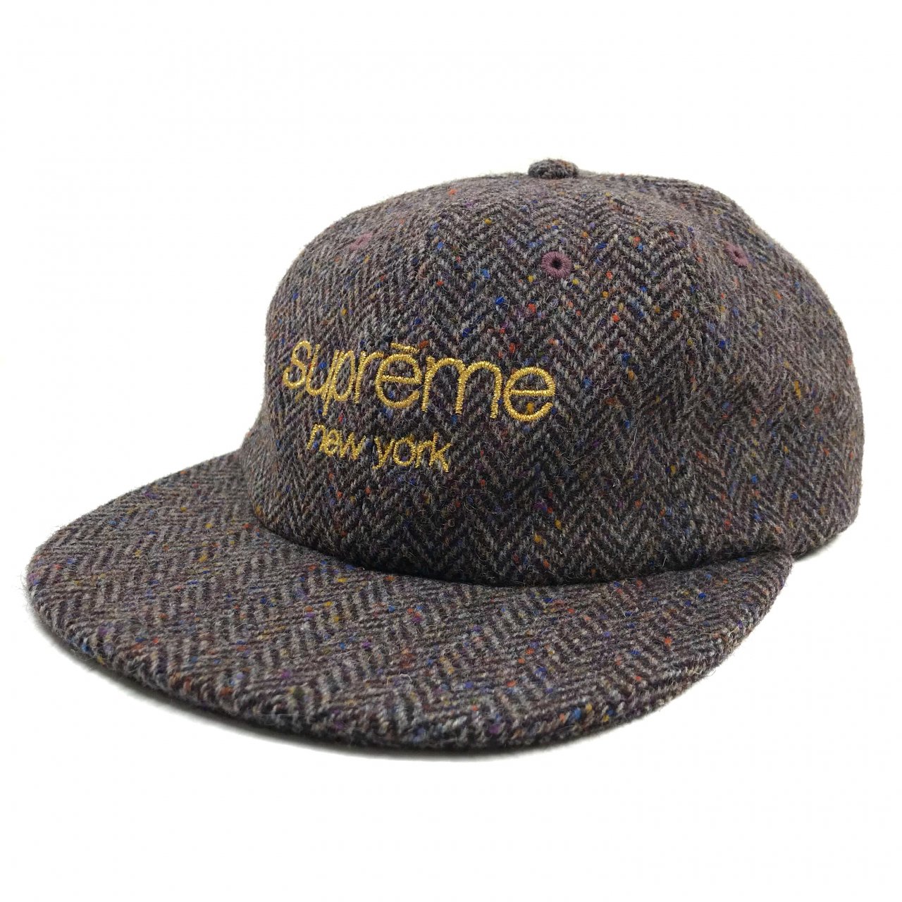 Supreme Wool Classic Logo 6-Panel Cap UB