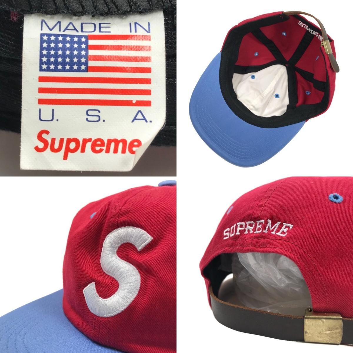 sSUPREME 16SS S Logo 6-Panel Cap Sロゴ