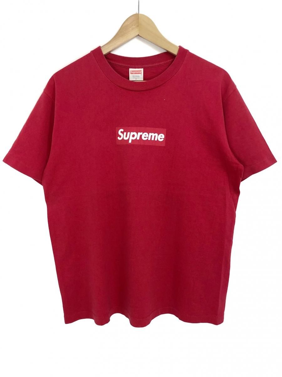 00s SUPREME Box Logo S/S Tee (RED) M シュプリーム ボックスロゴ 半袖Tシャツ 赤 初期 つるタグ -  NEWJOKE ONLINE STORE