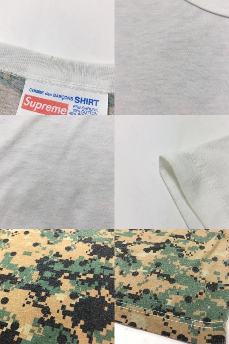 13SS SUPREME × COMME des GARCONS Box Logo S/S Tee L シュプリーム