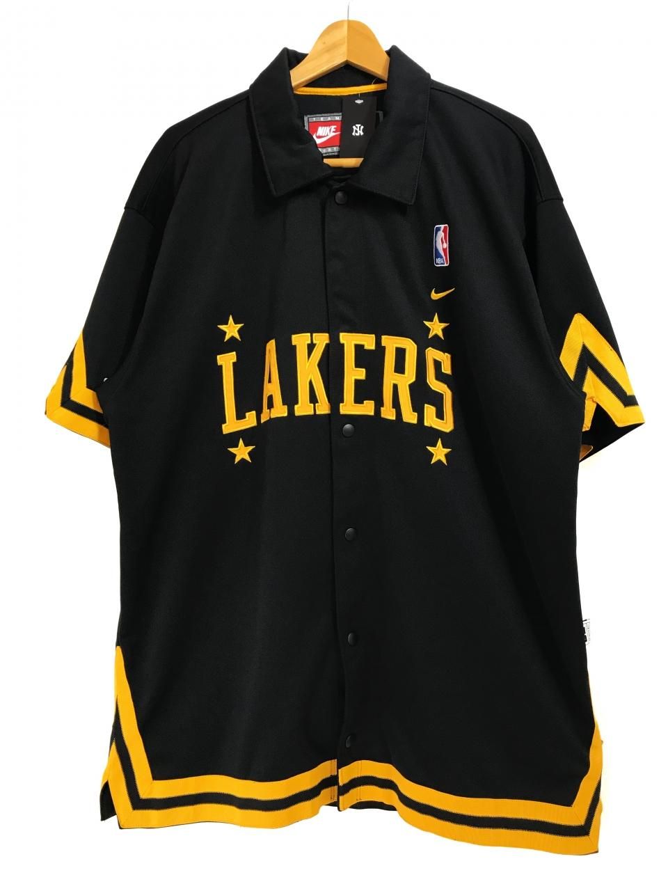 00s Nike Warm Up Jersey Los Angels Lakers 黒黄 Xl ナイキ ロサンゼルス レイカーズ ウォームアップシャツ ユニフォーム Newjoke Online Store