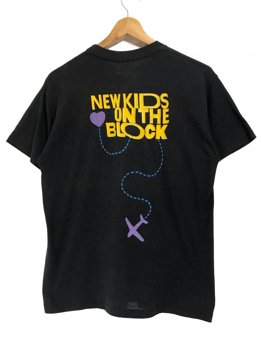 USA製 90年 NEW KIDS ON THE BLOCK S/S Tee 黒 M 90s ニュー USA製 90年 NEW KIDS ON THE BLOCK S/S Tee 黒 M 90s ニュー