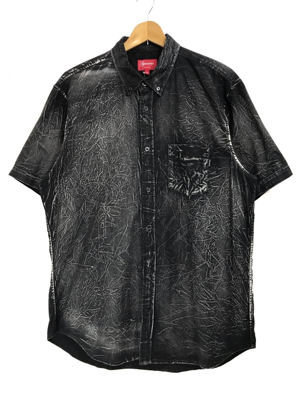 13SS SUPREME Acid Shirt (BLACK) XL シュプリーム アシッド シャツ 黒 ...