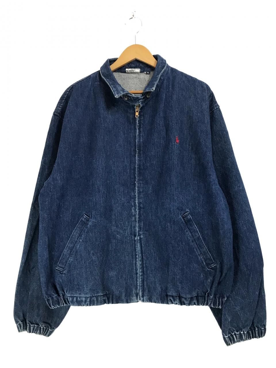 80s～90s Polo Ralph Lauren Denim Drizzler Jacket #1 青 XL ラルフ ...