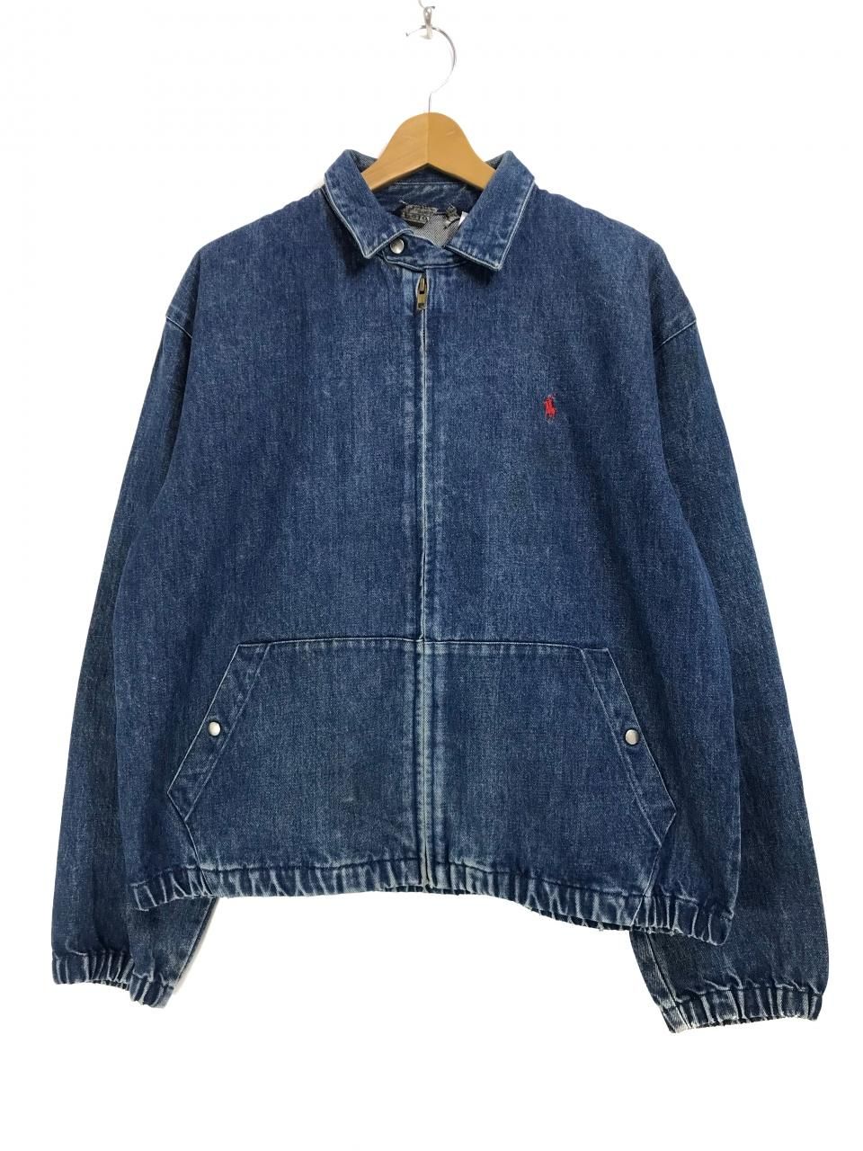 USA製 80s～90s Polo Ralph Lauren Denim Drizzler Jacket #2 青 M ...