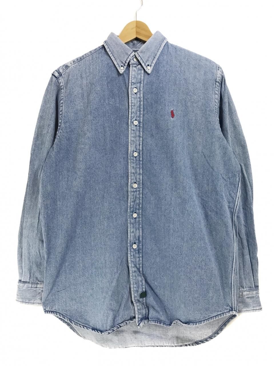 レア3XL☆US輸入90s】ラルフローレン BDデニムシャツ - メルカリ