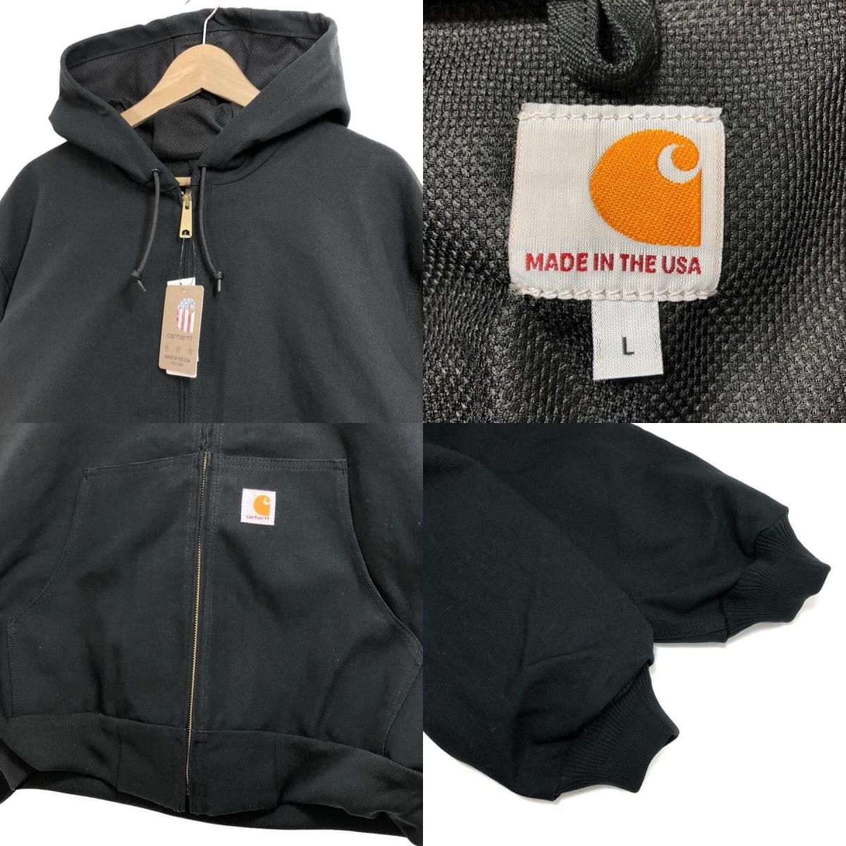 新品 US企画 Carhartt Thermal Lined Duck Active Jacket (BLACK 新品 US企画 Carhartt Thermal Lined Duck Active Jacket (BLACK