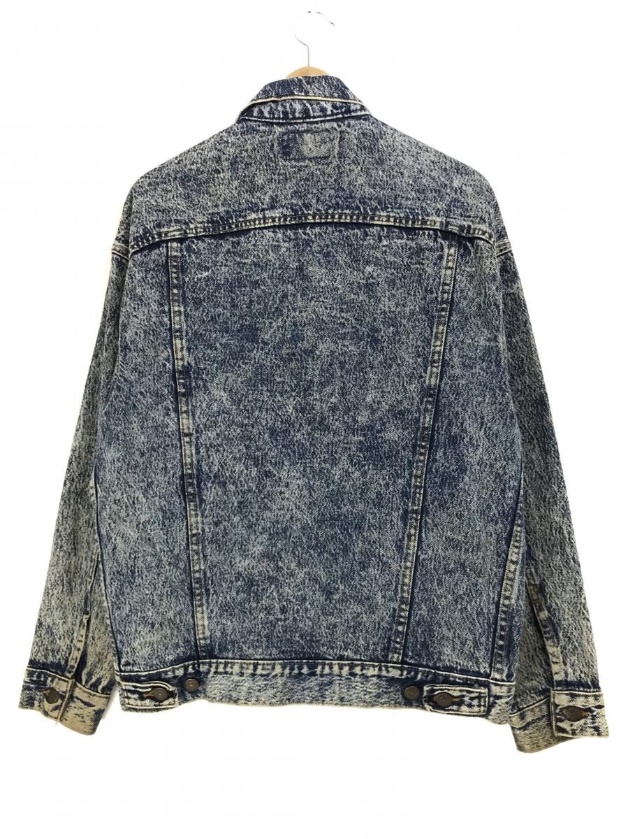 USA製 90s Levi's 70507-0520 Chemical Wash Denim Jacket 薄青 S 