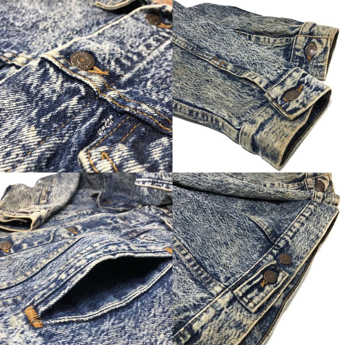 USA製 90s Levi's 70507-0520 Chemical Wash Denim Jacket 薄青 USA製 90s Levi's 70507-0520 Chemical Wash Denim Jacket 薄青