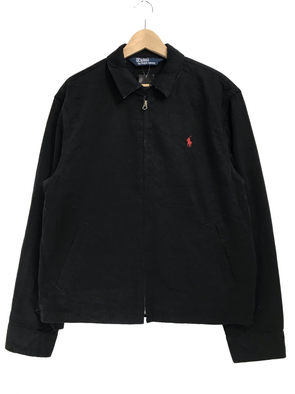 Polo Ralph Lauren Cotton Drizzler Jacket 黒 L ポロ ラルフローレン