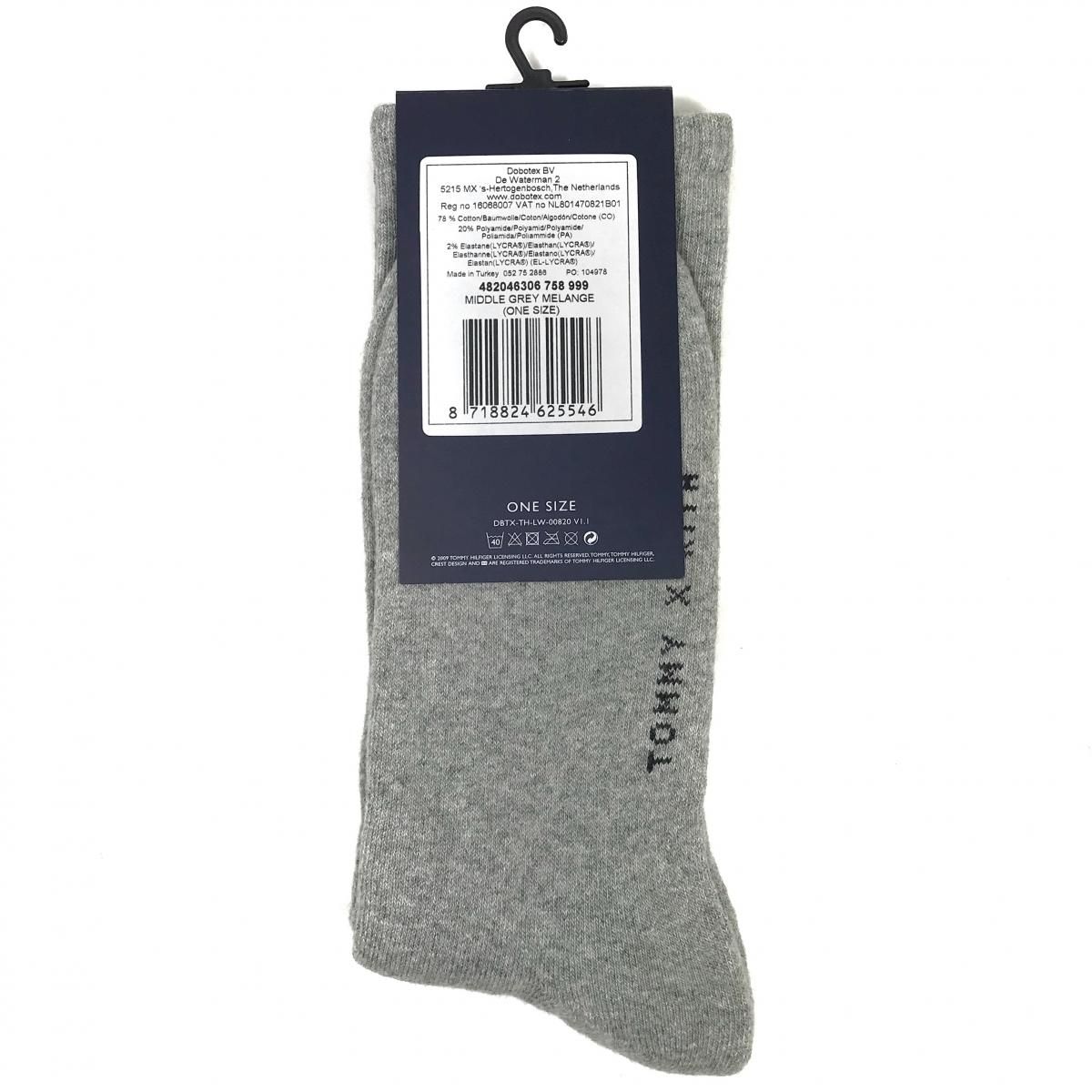 KITH × TOMMY HILFIGER RIB KNIT SOCKS (GREY) キース キス KITH × TOMMY HILFIGER RIB KNIT SOCKS (GREY) キース キス