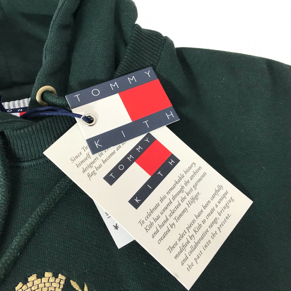 KITH × TOMMY HILFIGER CREST HOODIE (FOREST) キース キス トミー 