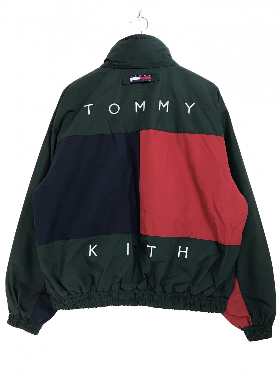 KITH × TOMMY HILFIGER REVERSIBLE COLOR BLOCK JACKET (FOREST) キース トミーヒルフィガー  リバーシブル ナイロンジャケット 深緑 コラボ - NEWJOKE ONLINE STORE