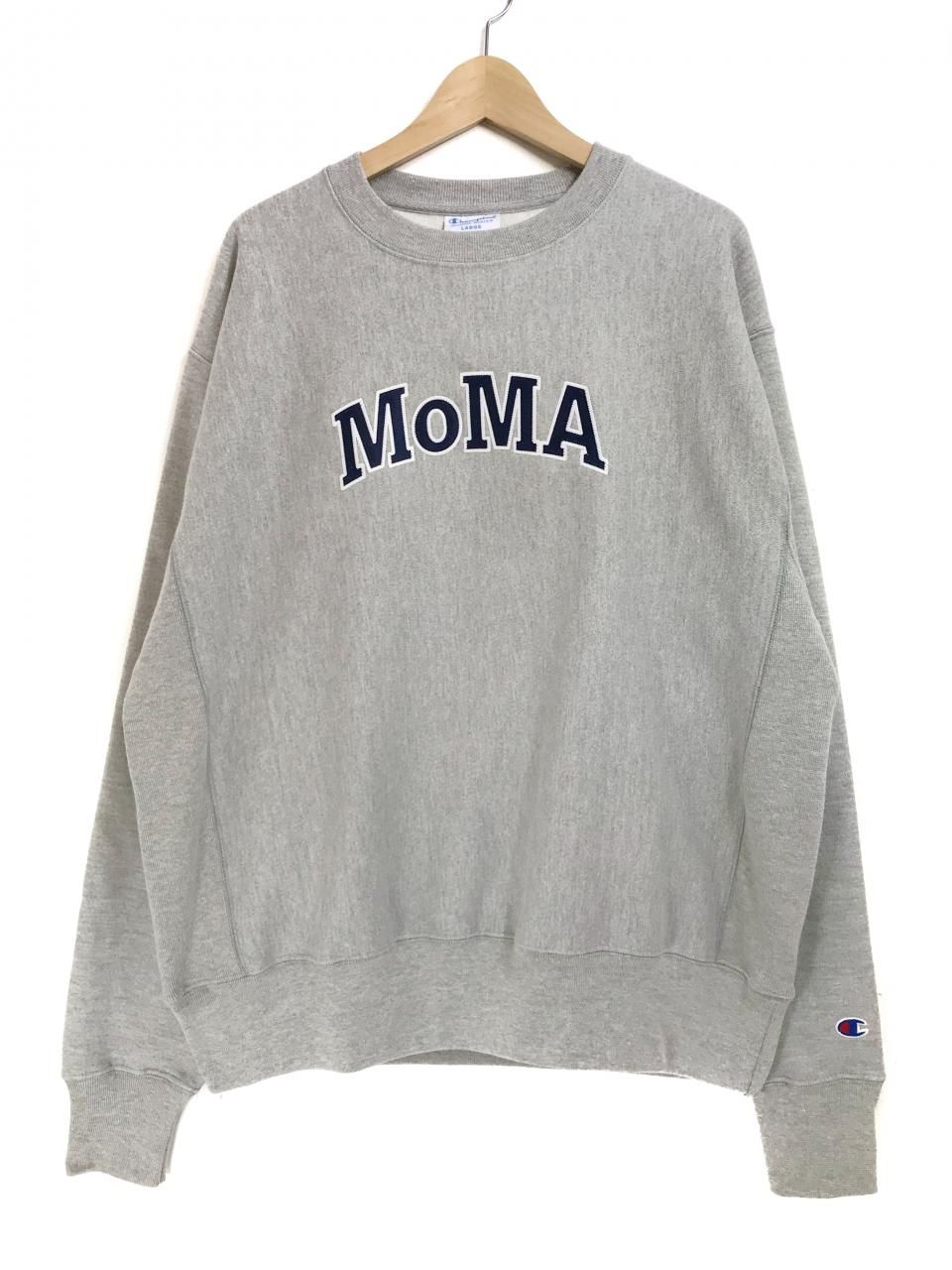 新品 Champion × MoMA Limited Edition Reverse Weave Sweatshirt ...