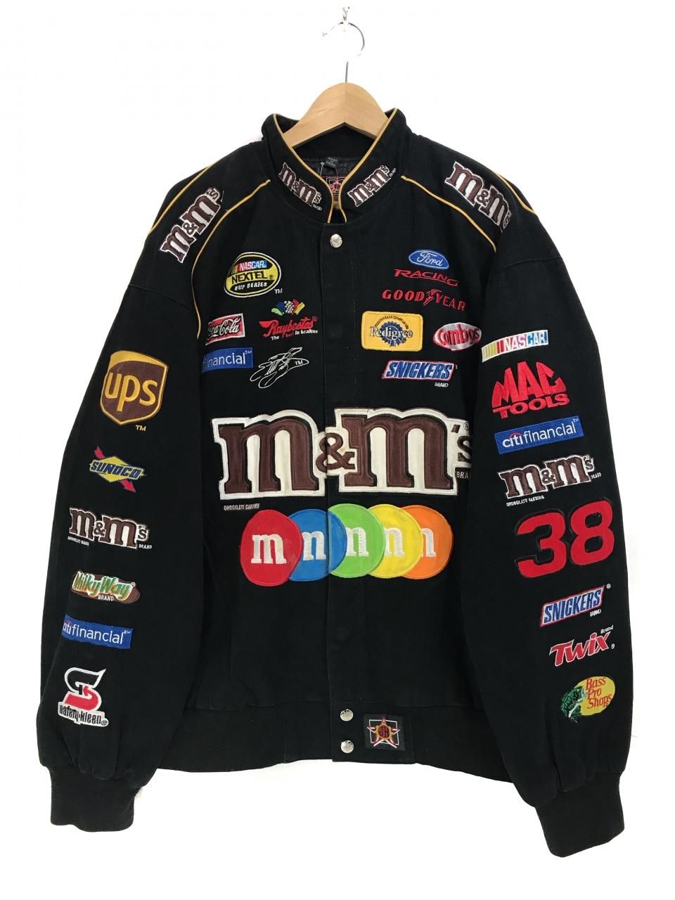 【新品未使用】m&m's ジャケット　エムアンドエムズ レーシングジャケット