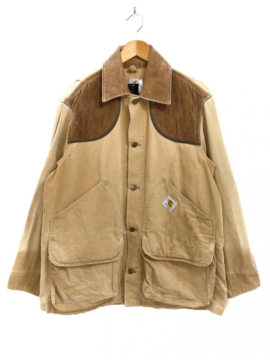 USA製 90s Carhartt Duck Hunting Jacket ベージュ L カーハート ...