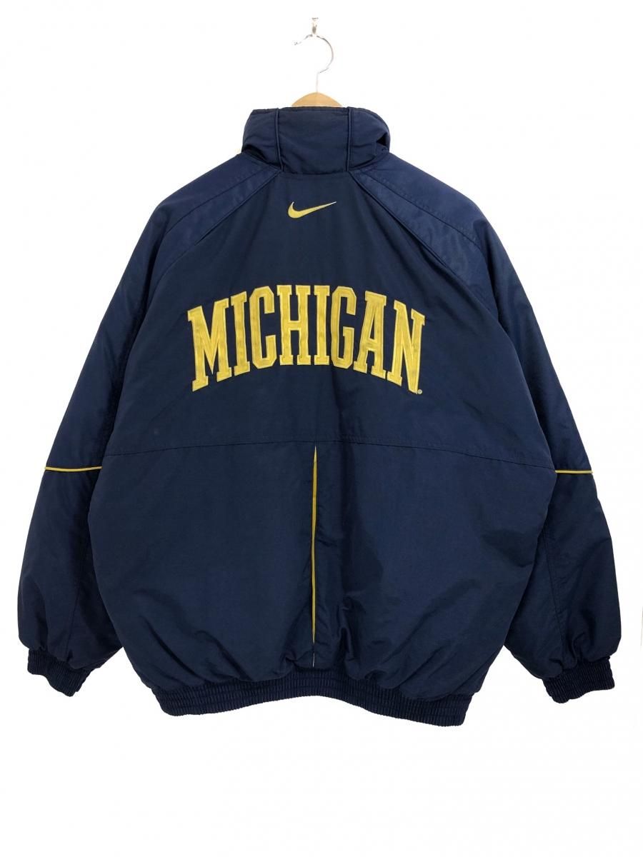 NIKE ナイキ ミシガンカラー ナイロンジャケット 黄紺 Michigan