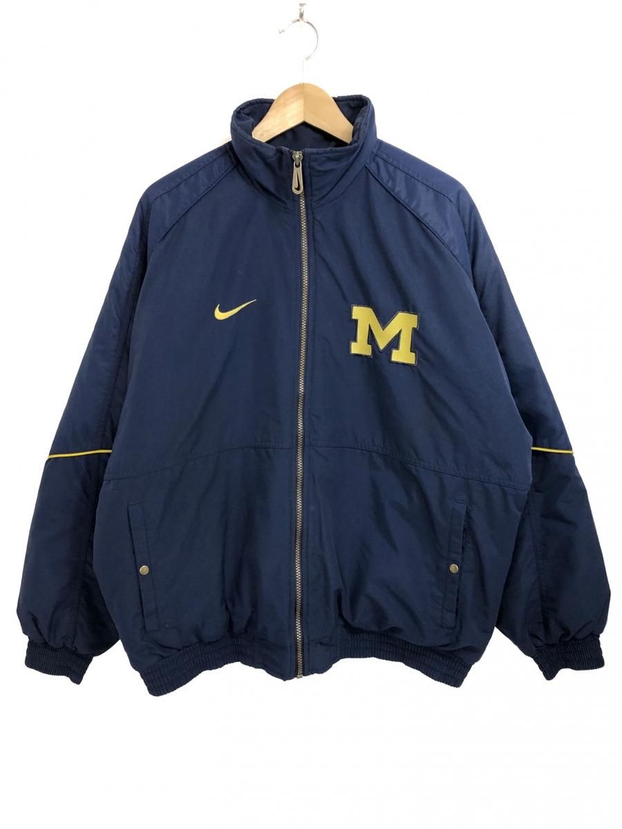 NIKE ナイキ ミシガンカラー ナイロンジャケット 黄紺 Michigan